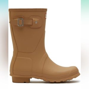 Hunter Women's Original Short Rain Boot tawny brown